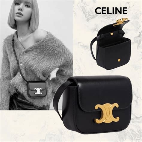 กระเป๋า celine mini triomphe|Celine.